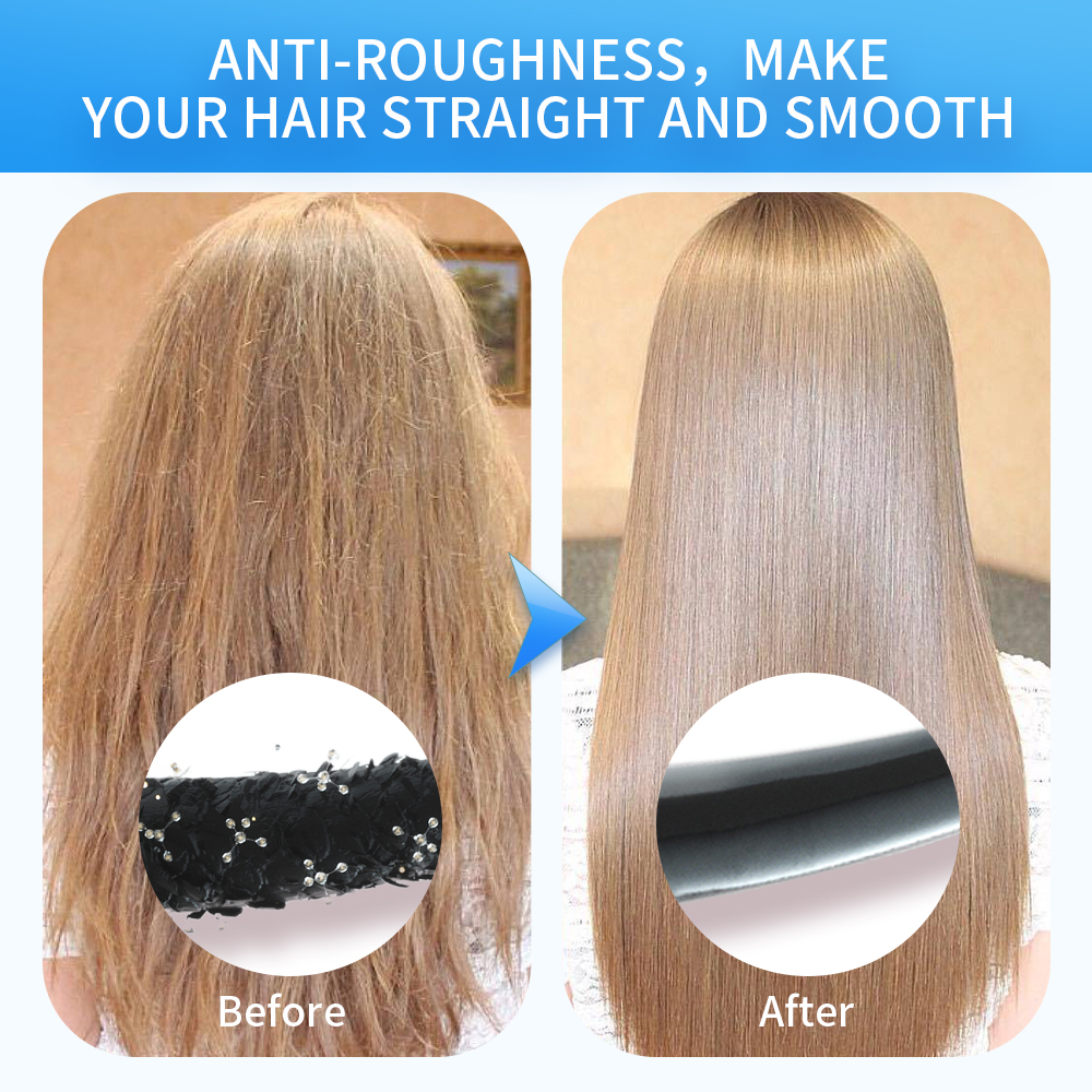 Hair treatment to outlet straighten hair