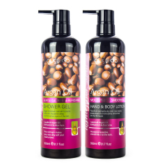 900ml argan oil whitening moisturize body lotion
