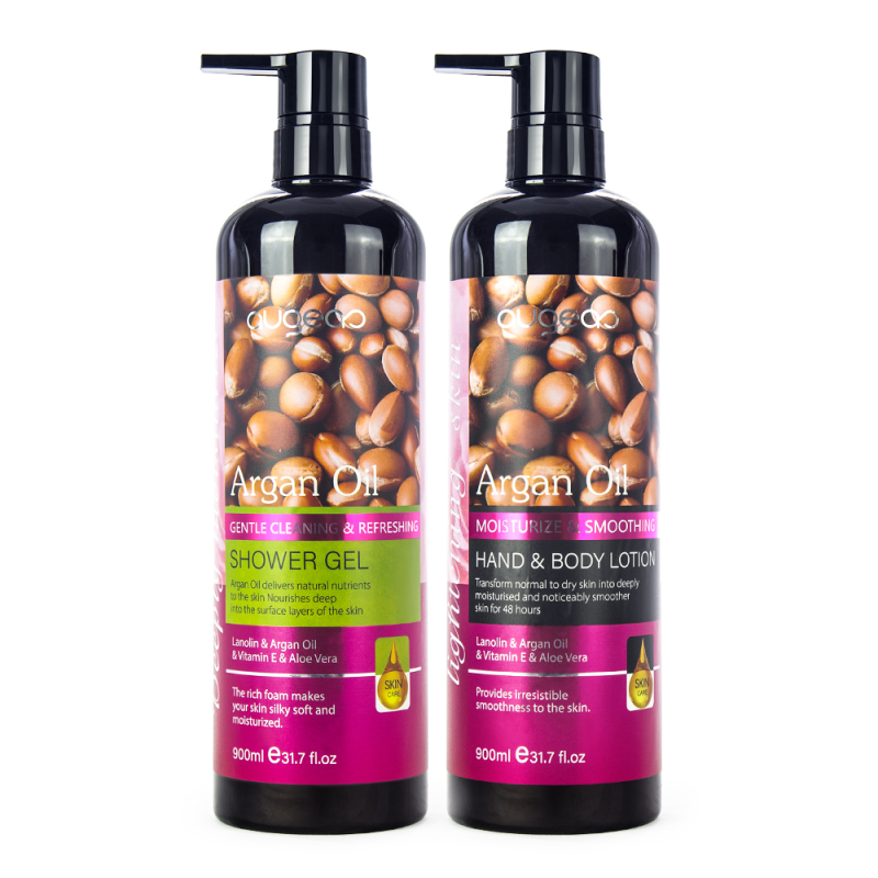 900ml argan oil whitening moisturize body lotion