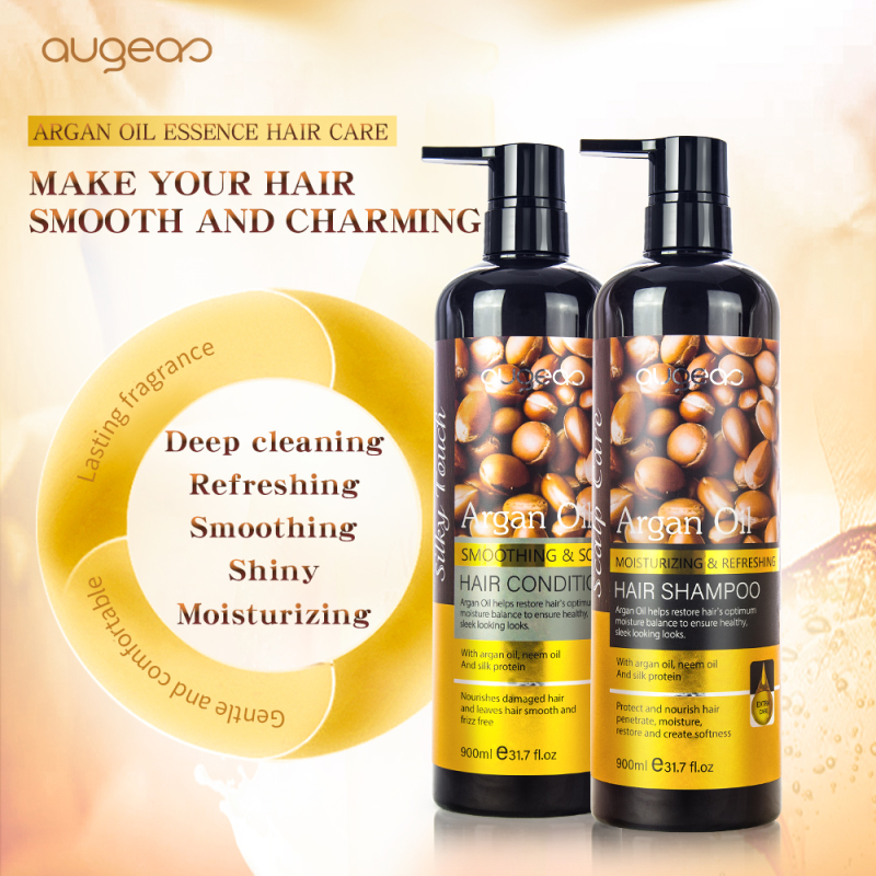 private label wholesale OEM augeas argan oil shampoo and conditoner