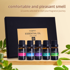 10mlX12 aroma diffuser pure essential oil set