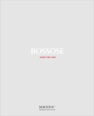 bossose 55 color hair color chart