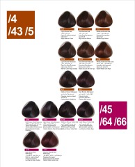 bossose 55 color hair color chart