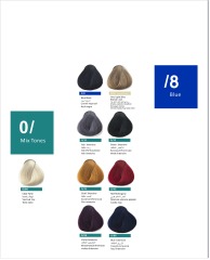 Carthaea 52 color hair color chart