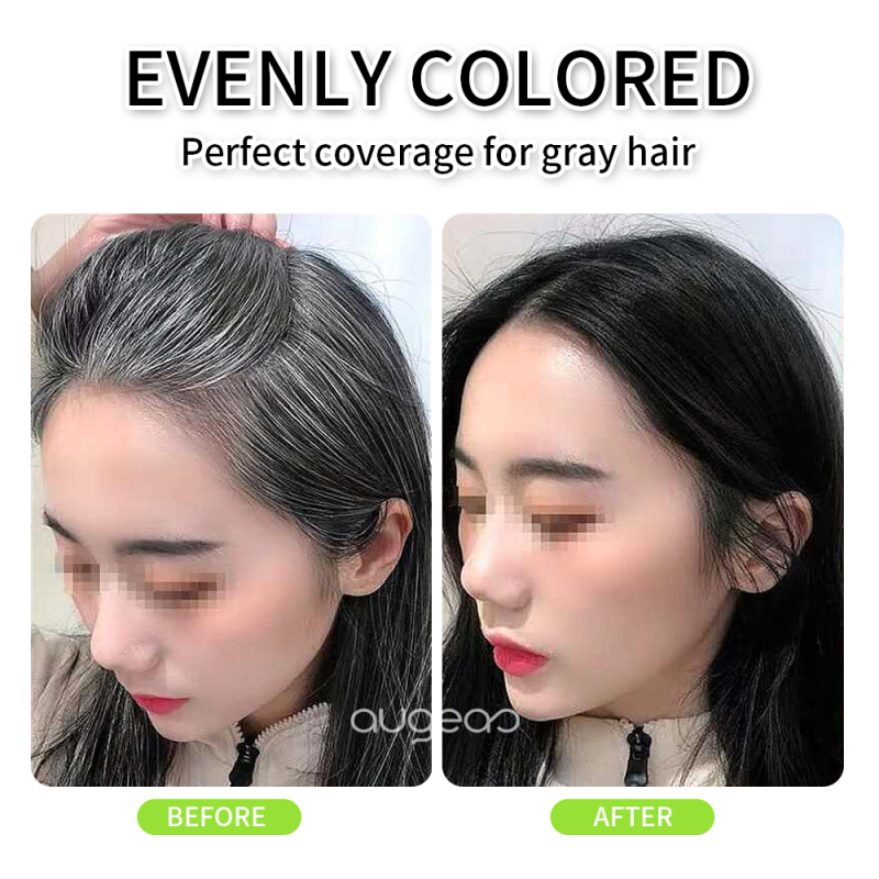 augeas 20ml sachet herbal hair dye shampoo