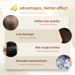 800mlx2 permanent hair straightening cream