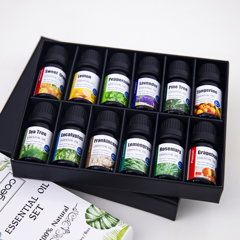 10mlX12 aroma diffuser pure essential oil