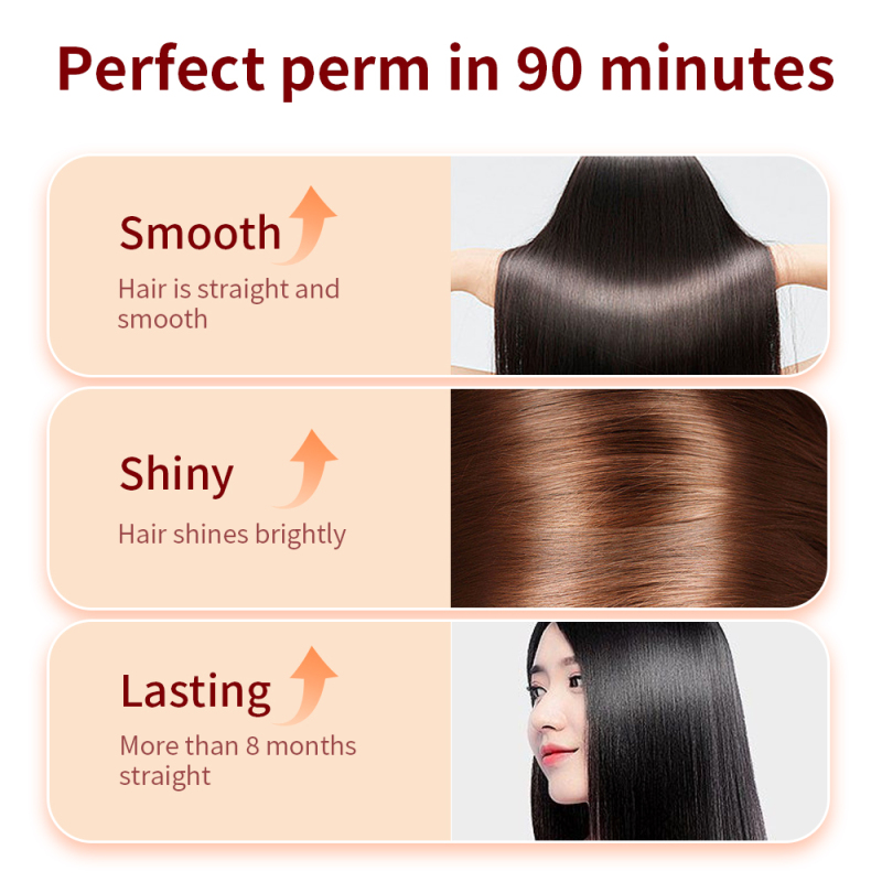 800mlx2 Jiessia hair salon professional keratin permanent hair straightening cream