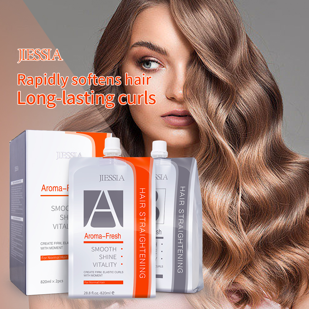 820mlx2 Jiessia hair salon professional ceramic perm lotion for hair curling