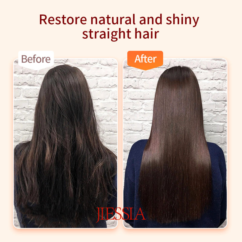 800mlx2 Jiessia hair salon professional keratin permanent hair straightening cream