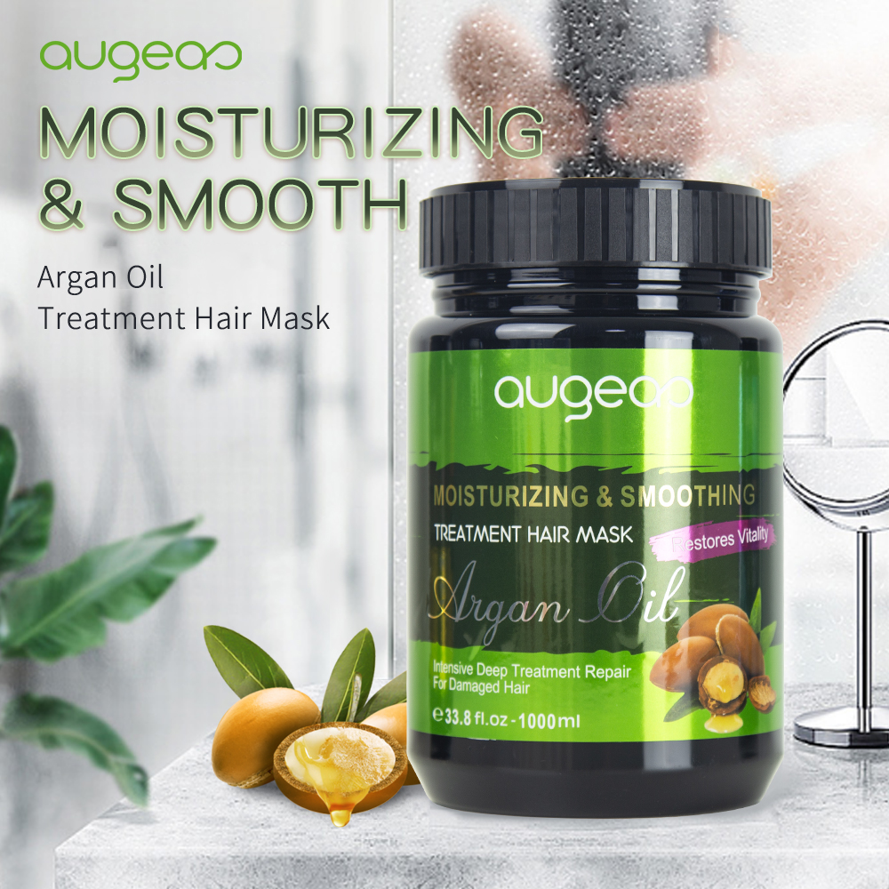 1000ml private label wholesale augeas OEM argan oil hair mask