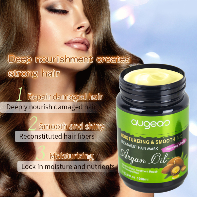 1000ml private label wholesale augeas OEM argan oil hair mask
