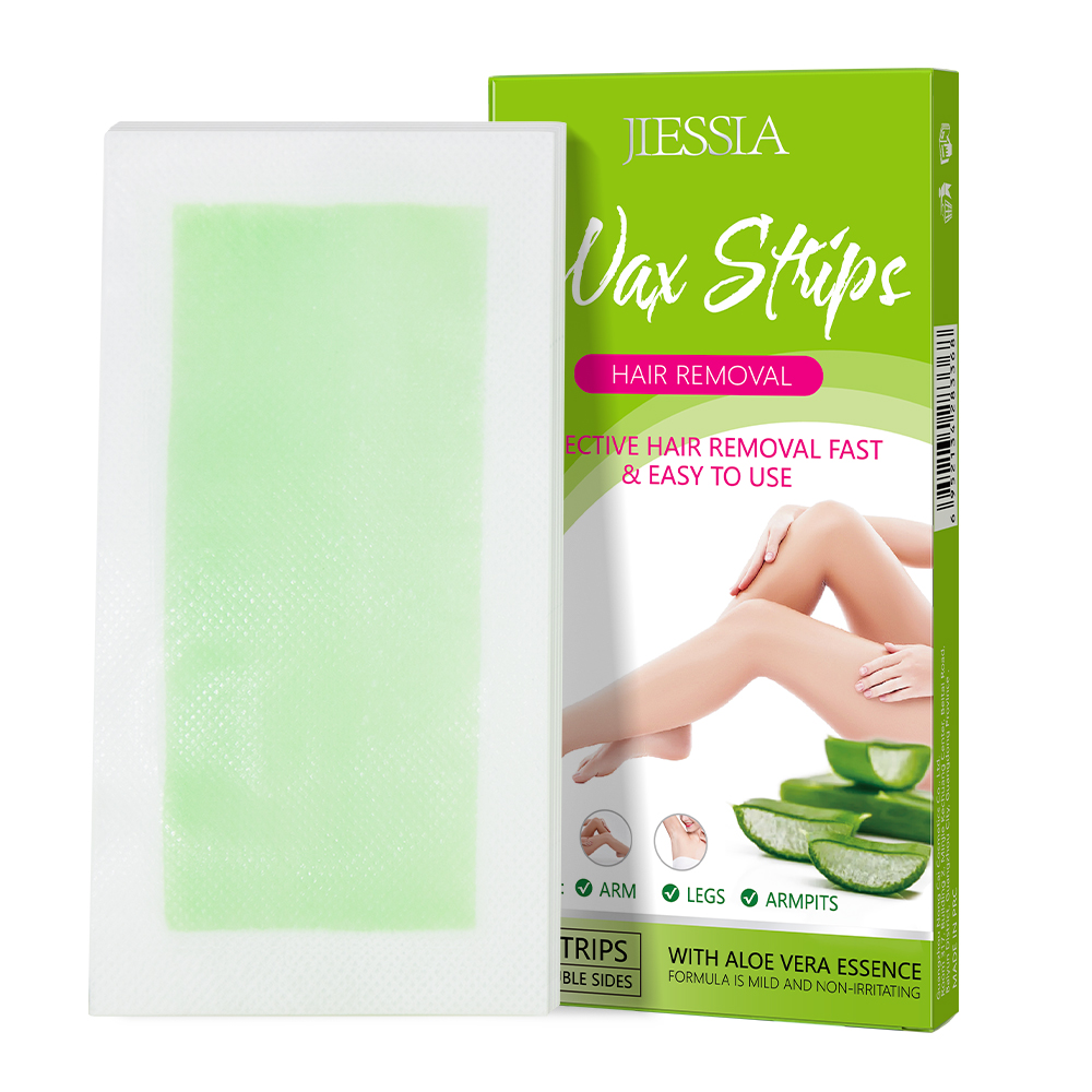 wholesale OEM private label Meidu factory 40 strips instant painless depilatory paper body leg face hair removal wax strip