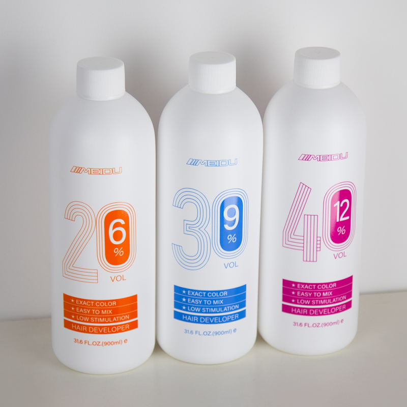 900ml MEIDU hair developer permanent anti allergic no ammonia peroxide color hair oxidant cream
