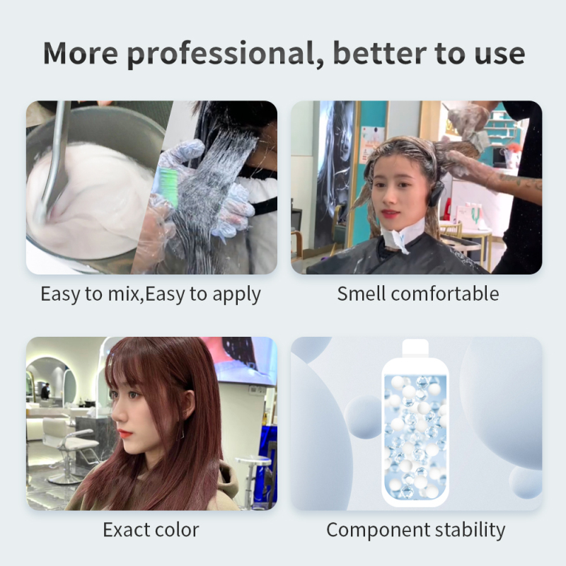 900ml MEIDU hair developer permanent anti allergic no ammonia peroxide color hair oxidant cream