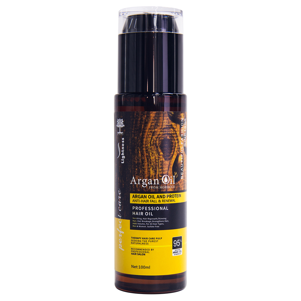 100ml Augeas Argan Oil Treatment Hair Oil Hair Serum Nourishing Hair Care Product Herbal Wild Growth Hair Essential Oil