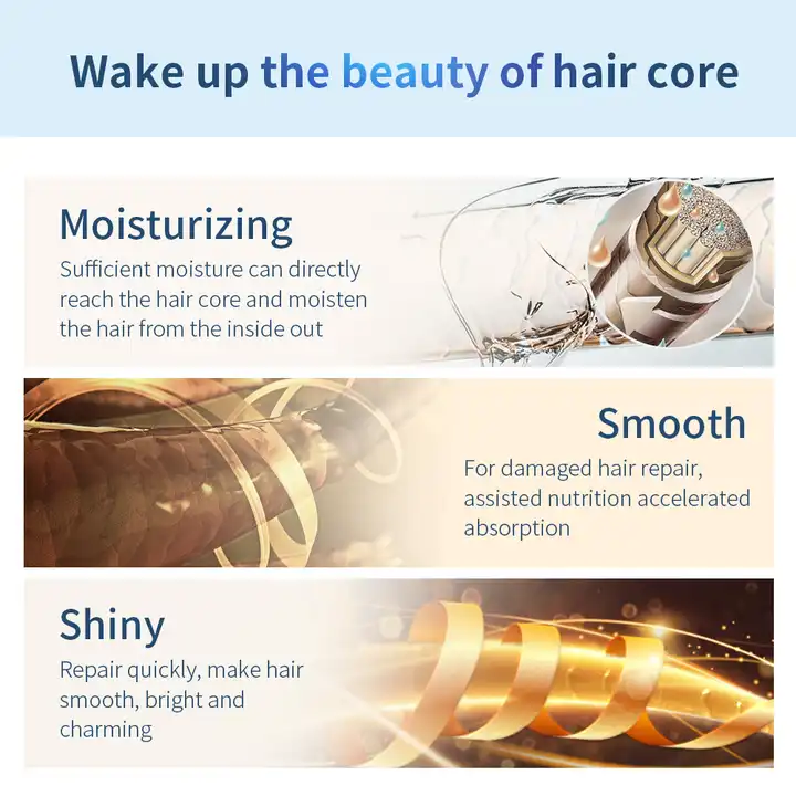 80ml Keratin Treatment Hair Serum Nourishing Hair Oil Hair Care Product Herbal Wild Growth Hair Essential Oil