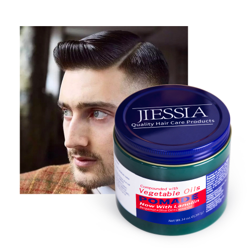 397g Jiessia Vegetable Hair Oils Hair Care Anti-frizz Pomade For man