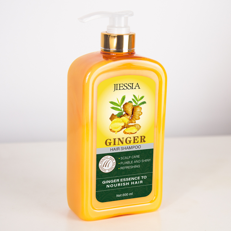 wholesale 800ml ginger hair shampoo