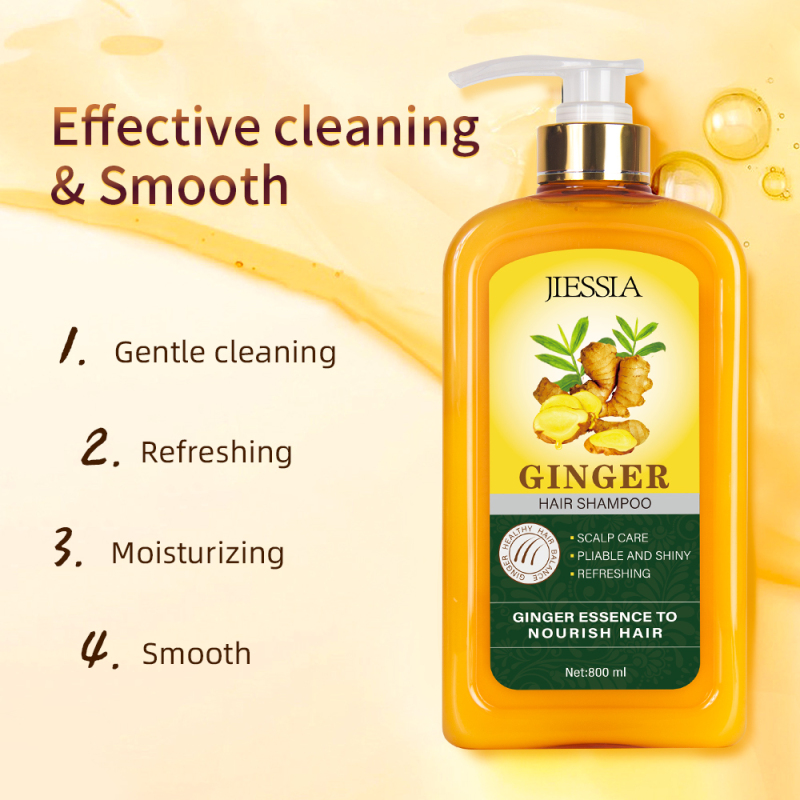 wholesale 800ml ginger hair shampoo