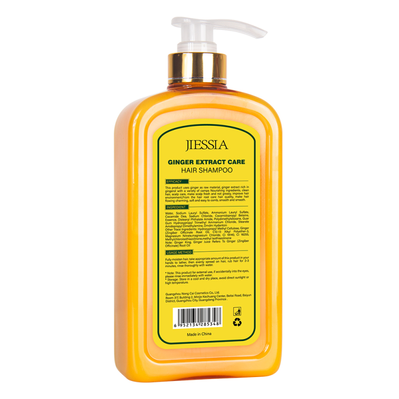 wholesale 800ml ginger hair shampoo