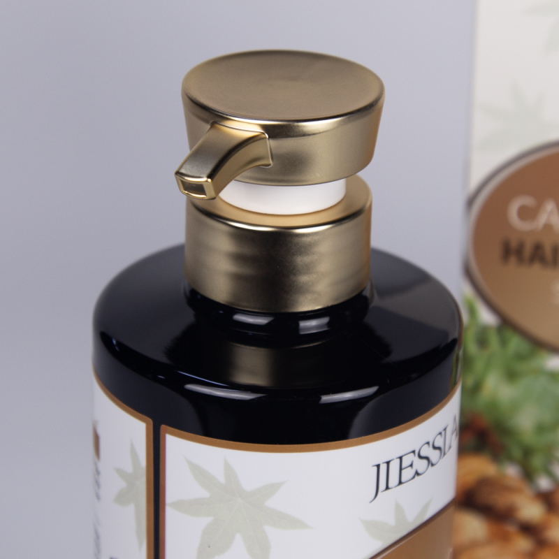 New products Jiessia castor oil hair growth shampoo 500ml castor oil anti hair loss shampoo