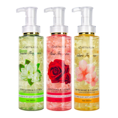 500ml wholesale price Carthaea rose fragrance skin brightening whitening shower gel