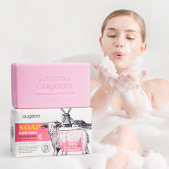augeas body care products organic best milk and body soap 258g rose goat milk soap