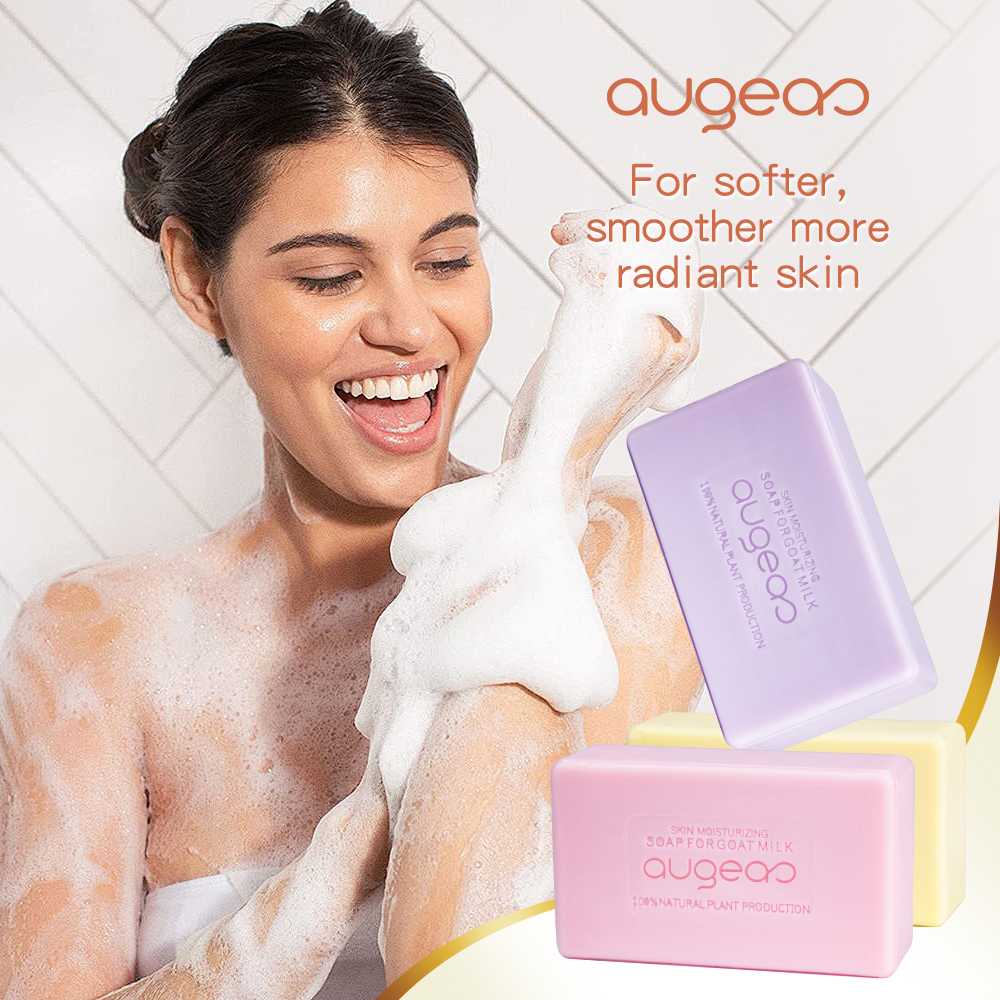 augeas body care products organic best milk and body soap 258g rose goat milk soap