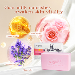 augeas body care products organic best milk and body soap 258g rose goat milk soap