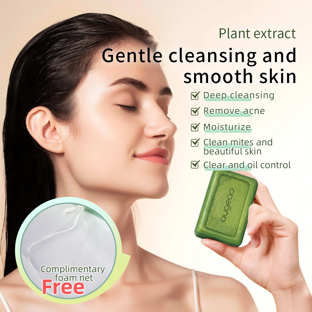 augeas body care products organic best anti-mite soap 110g cleaning soap