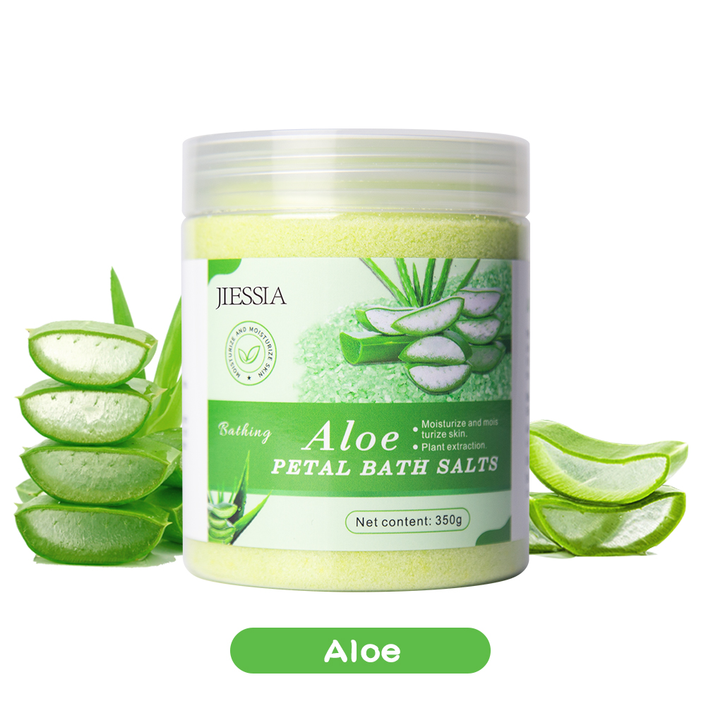 OEM Private Label 350g augeas sea salt with rose Exfoliating Natural Extract Vegan Bath Cleansing Whitening Bath sea Salt