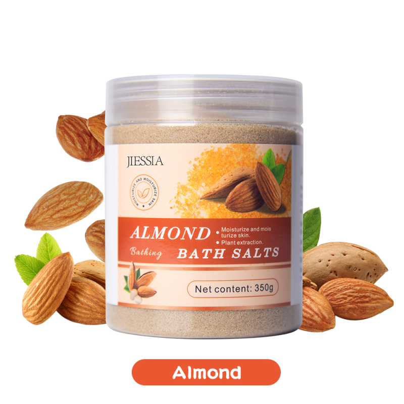 OEM Private Label 350g augeas sea salt with rose Exfoliating Natural Extract Vegan Bath Cleansing Whitening Bath sea Salt
