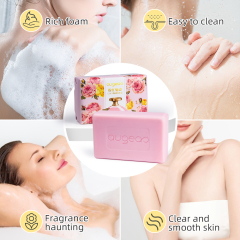 Skin body care organic perfume washing body bath whitening handmade soap