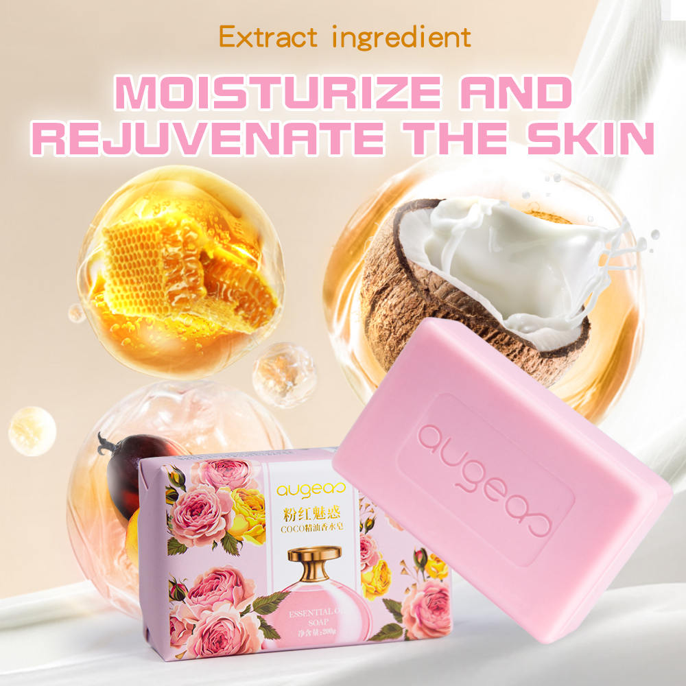 Skin body care organic perfume washing body bath whitening handmade soap