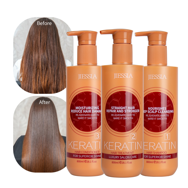 New Jessia 800ml hair care smooth repair damaged keratin hair conditioner