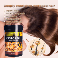 1000ml private label castor oil repair damaged hair growth mask anti hair loss hair mask