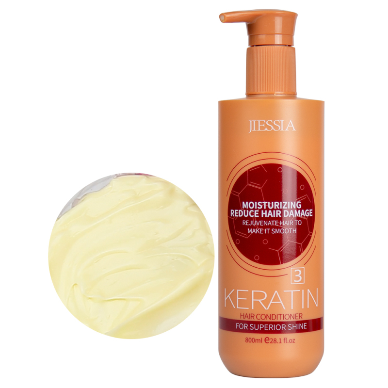 New Jessia 800ml hair care smooth repair damaged keratin hair conditioner