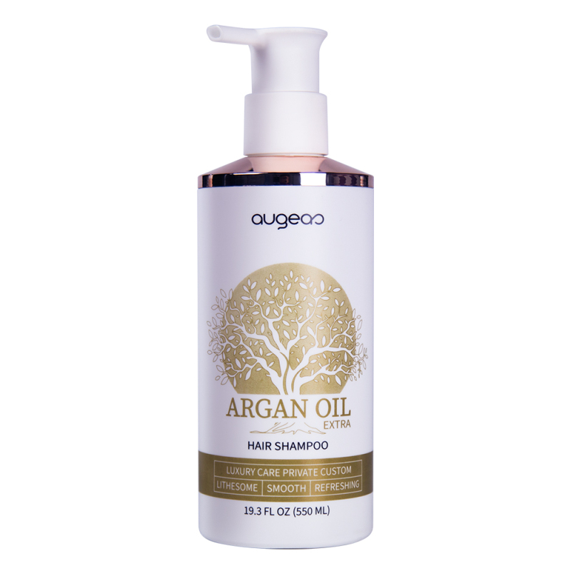 Augeas wholesale hair care treatment anti frizz argan oil scalp care hair shampoo and conditioner set