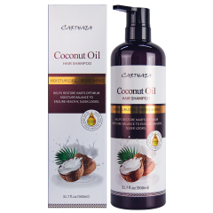 Hair care treatment Private label wholesale repair damaged coconut oil hair shampoo