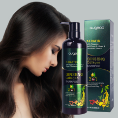 Wholesale Augeas collagen herbal natural anti dandruff control oil hair shampoo