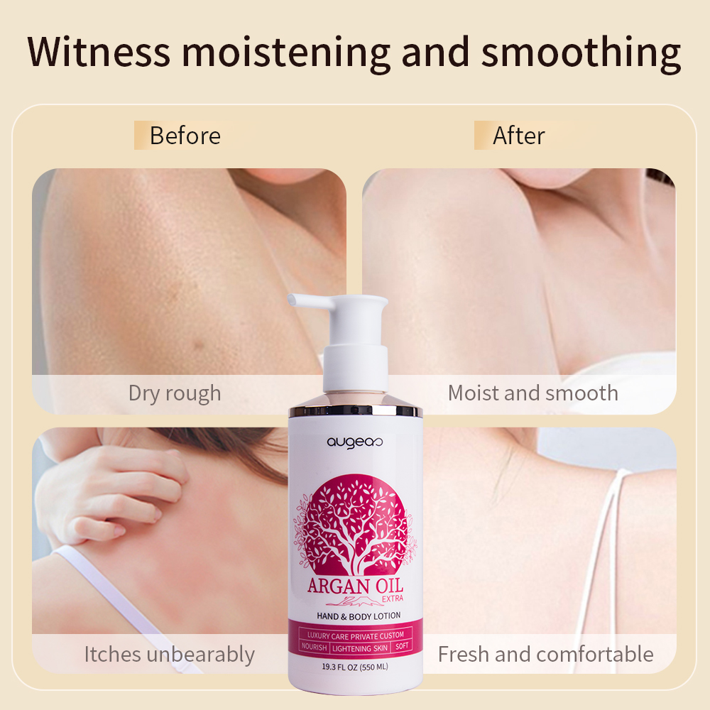 550ml Augeas skin care vitamin C collagen goat milk lightening whitening body lotion