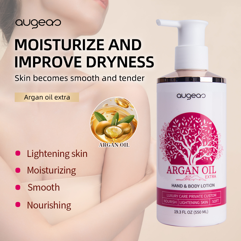 550ml Augeas skin care vitamin C collagen goat milk lightening whitening body lotion