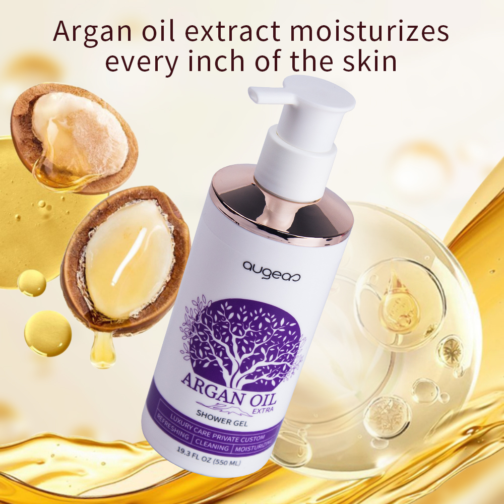 Wholesale Augeas collagen skin care lightening brightening whitening shower gel for skin