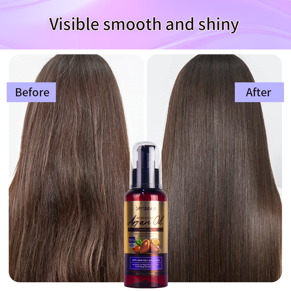 Hair care Treatment herbal argan oil collagen essential Serum Nourishing long Hair Oil
