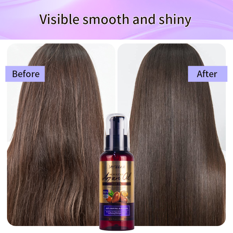Hair care Treatment herbal argan oil collagen essential Serum Nourishing long Hair Oil