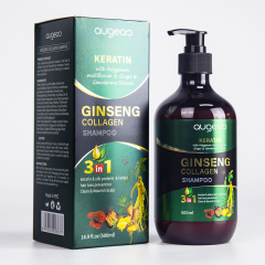 Wholesale Augeas collagen herbal natural karatin anti dandruff control oil hair shampoo