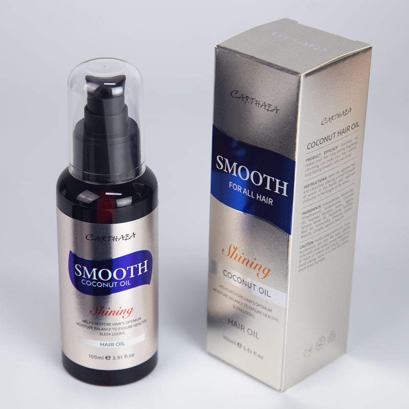 Wholesale repair damaged Hair care Treatment coconut essential oil Nourishing Hair Serum