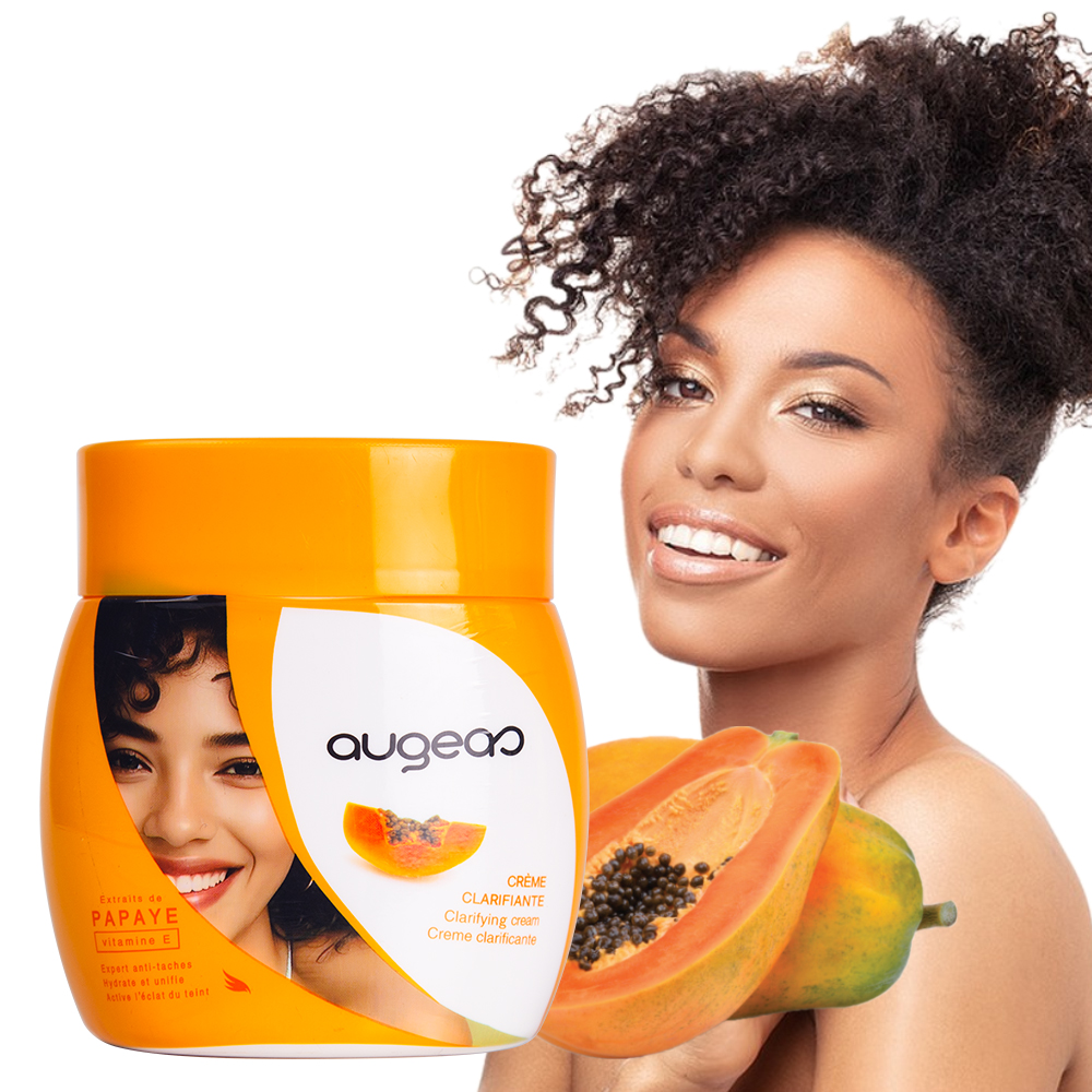 Augeas black skin brightening lightening whitening paw paw moisturize papaya pawpaw face cream