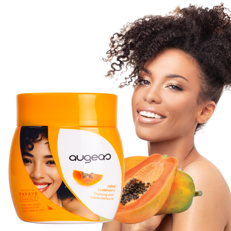 Augeas black skin brightening lightening whitening paw paw moisturize papaya pawpaw face cream
